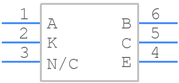 4N33SM - onsemi - PCB symbol
