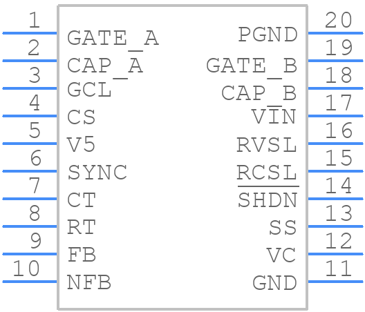 LT1683IG#PBF - Analog Devices - PCB symbol