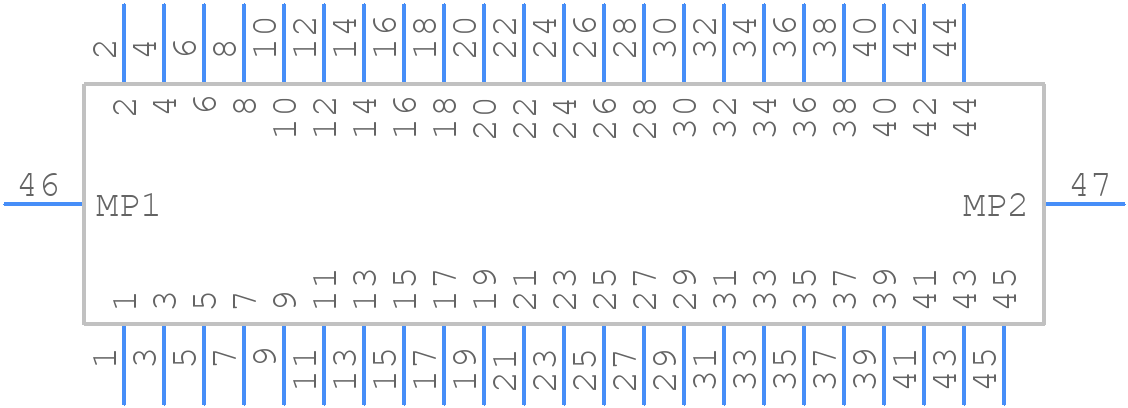 502598-4591 - Molex - PCB symbol