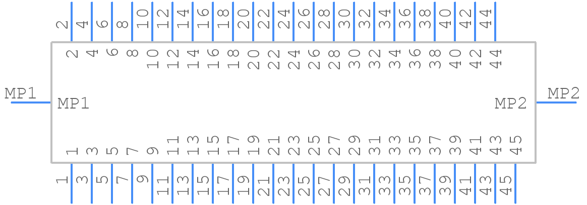 503566-4500 - Molex - PCB symbol