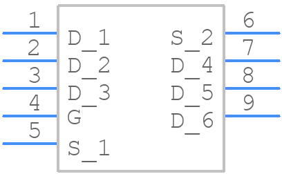 SI5459DU-T1-GE3 - Vishay - PCB symbol