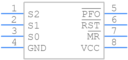 LTC2935ITS8-2#TRPBF - Analog Devices - PCB symbol
