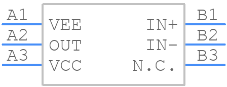 MAX985EBT+TG45 - Analog Devices - PCB symbol