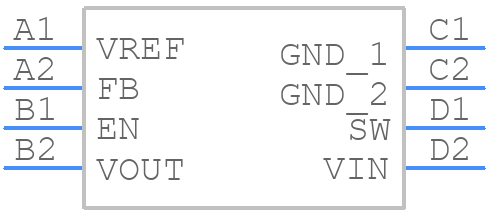 LMR70503TMX/NOPB - Texas Instruments - PCB symbol
