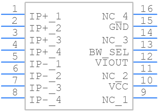 ACS723KMATR-10AB-T - Allegro Microsystems - PCB symbol