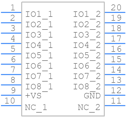 UDN2982LWTR - Allegro Microsystems - PCB symbol