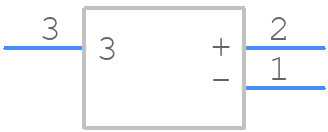 MAL215959221E3 - Vishay - PCB symbol