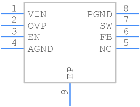 MIC3287-24YML-TR - Microchip - PCB symbol