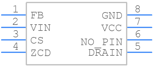 ICE5QR2270AZXKLA1 - Infineon - PCB symbol