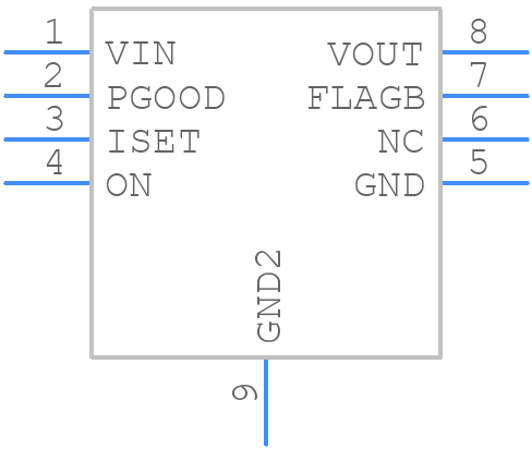 FPF2700MPX - onsemi - PCB symbol