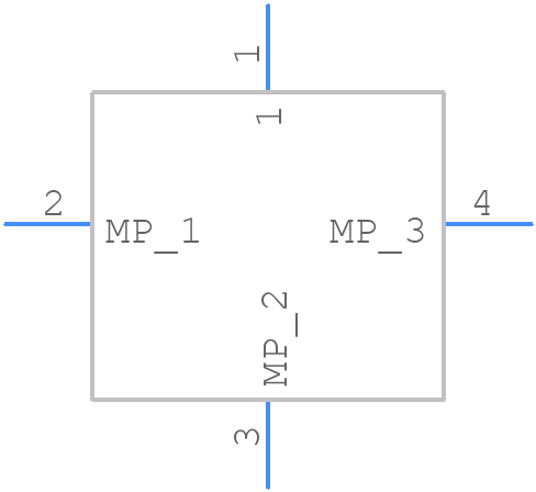 DF59M-1S-H(21) - Hirose - PCB symbol