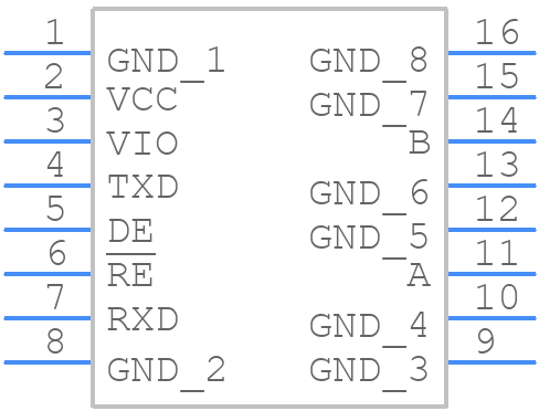 ADM3095EBRZ - Analog Devices - PCB symbol