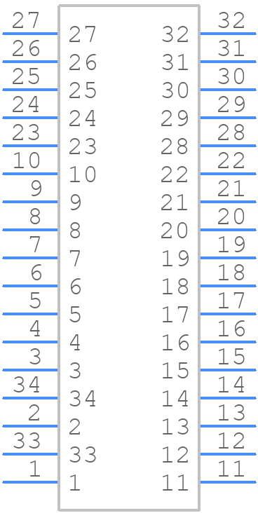 1534046-1 - TE Connectivity - PCB symbol