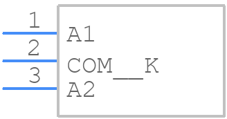 MBR3045FCTE3/TU - Microsemi Corporation - PCB symbol