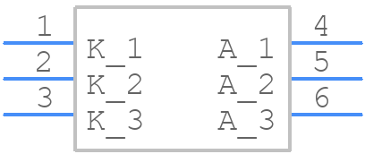 WP934SA/LILYLGD - Kingbright - PCB symbol