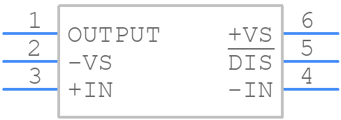 OPA692IDBVTG4 - Texas Instruments - PCB symbol
