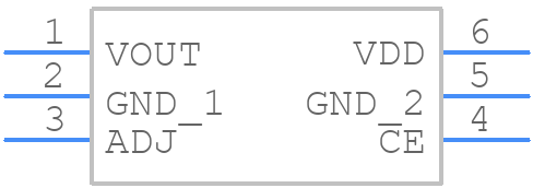 R1173S001B-E2-FE - Ricoh - PCB symbol