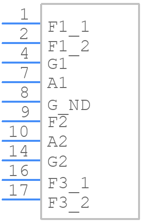Nutube 6P1 - Korg - PCB symbol