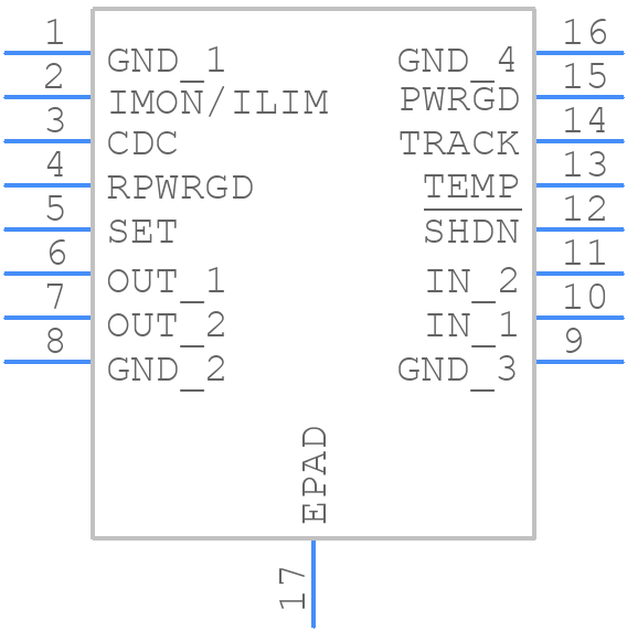 LT3086HFE#PBF - Analog Devices - PCB symbol