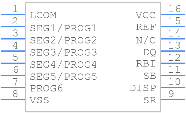 BQ2050SN-D119TR - Texas Instruments - PCB symbol