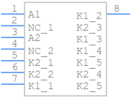STTH8L02DDJFY-TR - STMicroelectronics - PCB symbol