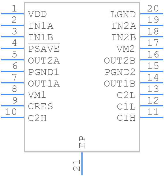 MPC17531ATEJ - NXP - PCB symbol