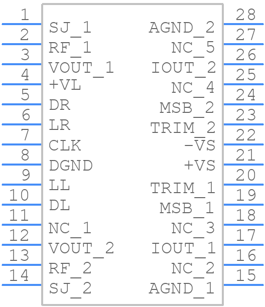 AD1865R - Analog Devices - PCB symbol