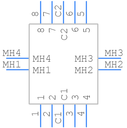 EAW0J-B24-CE0128L - Bourns - PCB symbol