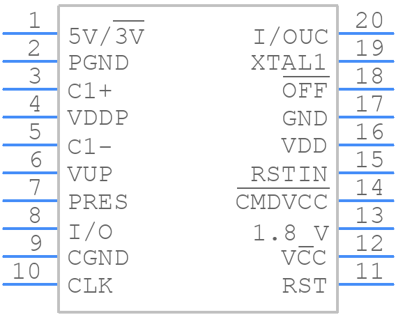 ST8024LTR - STMicroelectronics - PCB symbol