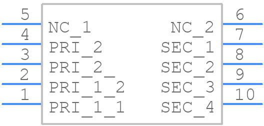 PA1136NL - Yageo Group - PCB symbol