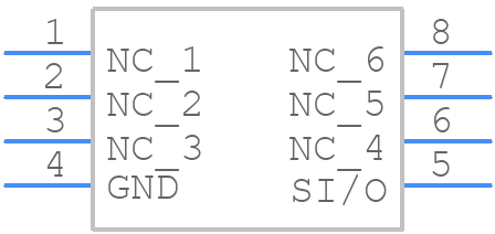 AT21CS01-SSHM16-T - Microchip - PCB symbol