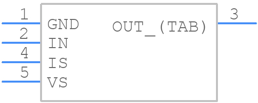BTF50060-1TEA - Infineon - PCB symbol