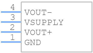 NSCSSNN100PDUNV - Honeywell - PCB symbol