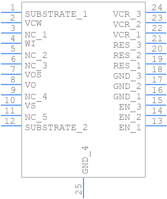 L4995AKTR - STMicroelectronics - PCB symbol
