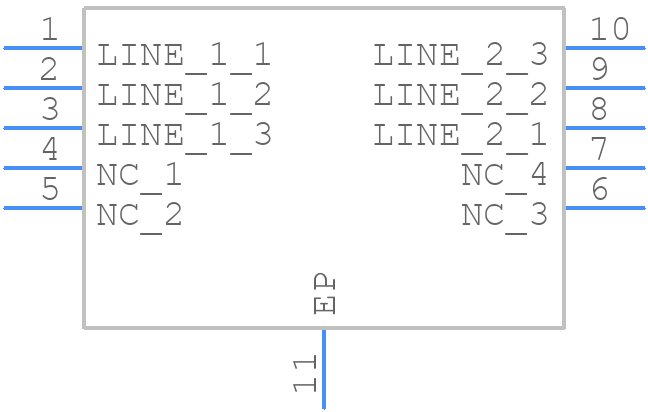 TCLAMP3312N.TCT - SEMTECH - PCB symbol
