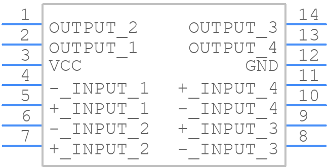 LM2901DG - onsemi - PCB symbol