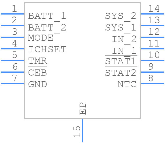 MP2607DL-LF-P - Monolithic Power Systems (MPS) - PCB symbol