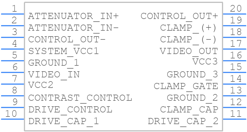 LM2202N - Texas Instruments - PCB symbol
