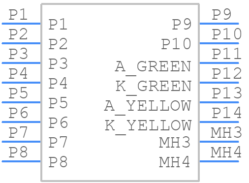 JXD0-0029NL - Yageo Group - PCB symbol