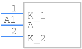 STPS1L30M - STMicroelectronics - PCB symbol