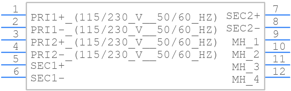 IF-14-30 - Bel - PCB symbol