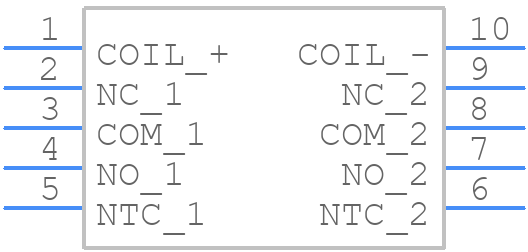 TQ2SA-5V-X - Panasonic - PCB symbol