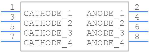 568-0122-030F - Dialight - PCB symbol