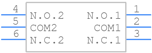 GW22LCP - NKK Switches - PCB symbol