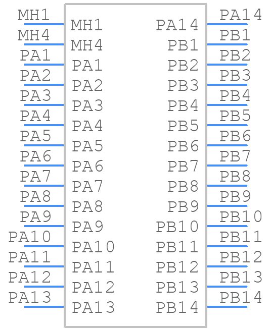 2301996-7 - TE Connectivity - PCB symbol