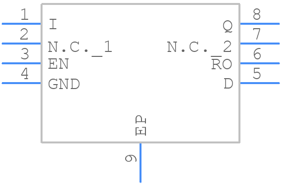 TLS810D1EJV50XUMA1 - Infineon - PCB symbol